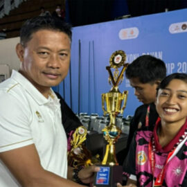 Vince Anggy Fadila, Mahasiswa FH UNISBA Blitar Raih Juara 1 Kategori Putri A dalam Penyelenggaraan KONI Bayan Championship 2024