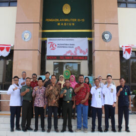 Wujud Mengembangkan Potensi Akademik, FH UNISBA Blitar Study Visit ke Pengadilan Militer III-13 Madiun Wujud Mengembangkan Potensi Akademik, FH UNISBA Blitar Study Visit ke Pengadilan Militer III-13 Madiun
