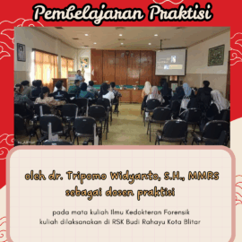 Dosen Praktisi dr. Tripomo